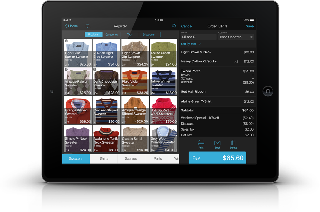 Mobile POS with low cost payment processing